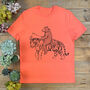 Bear And Tiger Men's T Shirt, thumbnail 1 of 4