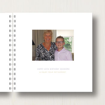 Personalised 65th Birthday Memory Book, 2 of 12