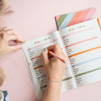 Password Tracker Book, 3 of 10