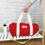 Personalised Varsity Style Holdall, thumbnail 1 of 3