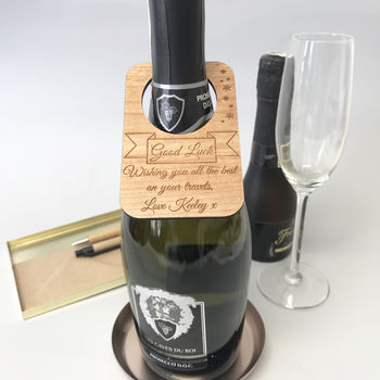 Personalised Good Luck Bottle Label, 8 of 8