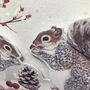 Pop Up Sparkling 'Squirrels With Pinecone', thumbnail 3 of 8