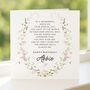 Niece Birthday Poem Card Personalised For Her, thumbnail 4 of 8
