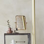 Antique Gold Standing Mirror, thumbnail 2 of 2