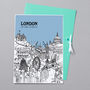 Our Special City Personalised Valentines Print, thumbnail 12 of 12