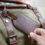 Personalised Faux Leather Luggage Tag, thumbnail 2 of 9