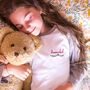 Personalised Embroidered Childrens Winter Pyjamas, thumbnail 1 of 4
