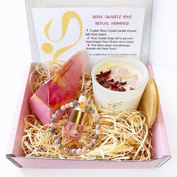 Rose Quartz Love Ritual Hamper / Valentine's Gifts For Her, 11 of 11