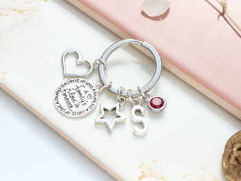 A Family’s Love Is Forever Personalised Keyring, 6 of 9