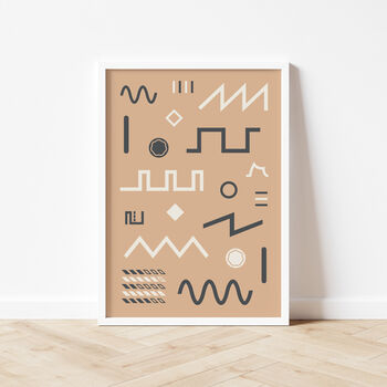 Synthesizer Waveform Print | Synth Music Poster, 9 of 12