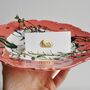 Handmade Gold Foil Personalised Name Place Cards, thumbnail 4 of 7