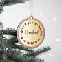 Personalised Name Christmas Bauble, thumbnail 1 of 4