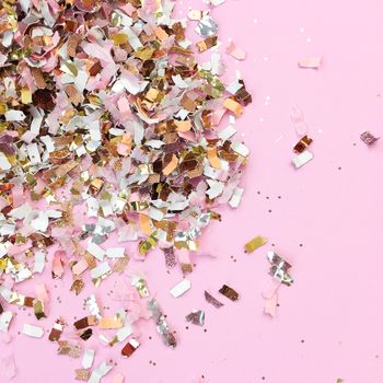 Rose Gold Wedding Confetti