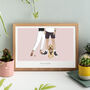 'Love Is An Adventure' Couples Print, Unframed, thumbnail 2 of 12