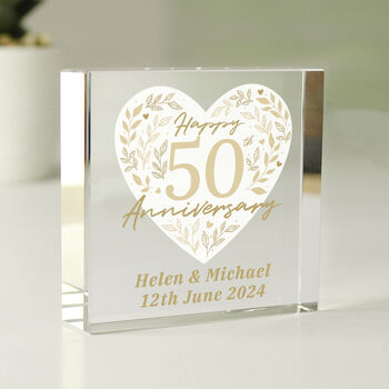 Personalised 50th Golden Anniversary Token, 4 of 6