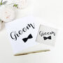 Bride And Groom Coasters, thumbnail 5 of 8