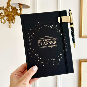 2026 Weekly Life Planner | Black, 2 of 6