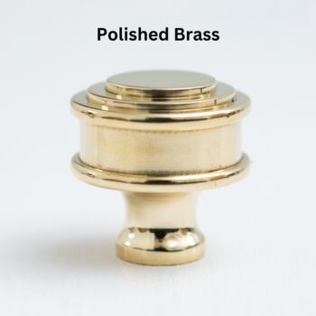 Solid Brass Kitchen Pull Handles And Knobs, 4 of 8