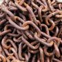One Metre Of Rusty Chain Ideal For Sign Fixing, thumbnail 1 of 5