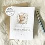 Thank You Beary Much, Baby Shower New Baby Thanks Card, thumbnail 1 of 2