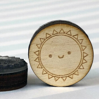 Sun, Planet And Earth Polymer Stamps, 3 of 8