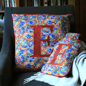 Bright Floral Liberty Fabric Cushion, 2 of 7