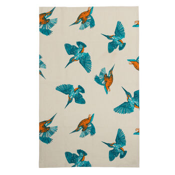 Kingfisher Tea Towel, 2 of 5