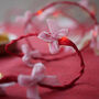 Velvet Bow Star Light, Handmade Christmas Decoration, thumbnail 4 of 6