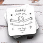 Personalised Mug 'Daddy Love You This Much', thumbnail 4 of 4