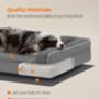 Memory Foam Dog Bed Sofa Pet Couch, thumbnail 5 of 5
