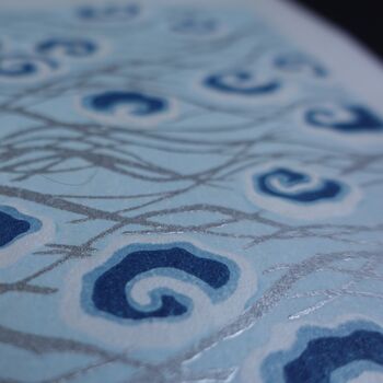 Blue Ocean Waves Print, 4 of 6