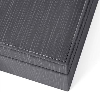 Two Tier Jewellery Storage Box Travel Case, 5 of 8