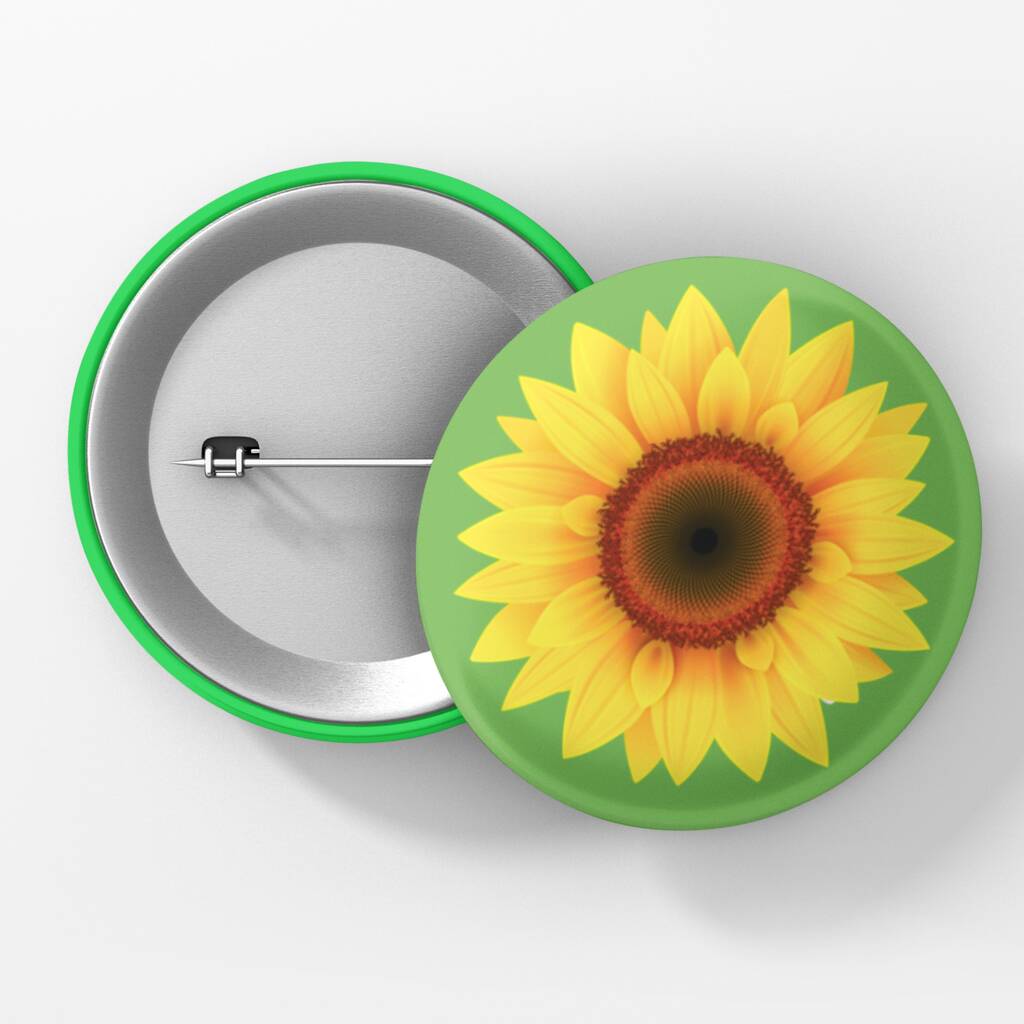 Sunflower Hidden Disability Exemption Pin Badge By Bennies