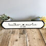 Personalised Wedding Road Sign Names And Date, thumbnail 4 of 4
