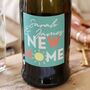 Personalised Colourful New Home Prosecco, thumbnail 2 of 3