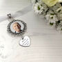 Personalised Photo Bridal Memorial Lace Bouquet Charm, thumbnail 6 of 6