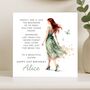 21st Birthday Card With Message Personalised For Sister, thumbnail 7 of 8
