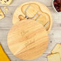 Personalised Cheese Board Set For Valentine's Day, thumbnail 1 of 7