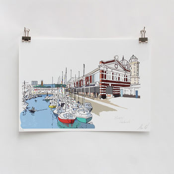 Bristol's Harbourside Digital Print, 2 of 3