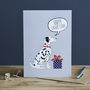 Dalmatian Father's Day Card, thumbnail 2 of 2