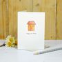 Personalised House Handmade New Home Card, thumbnail 6 of 6