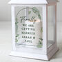 Personalised Botanical Wedding Lantern, thumbnail 2 of 2