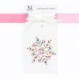 Premium Quality Vibrant Multi Coloured Snowflake Christmas Gift Wrapping Paper, thumbnail 4 of 5