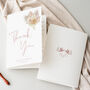 Wedding Thank You Cards Boho Floral, thumbnail 1 of 6