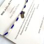 Ipswich Town Football Fan Bead Bracelet With Charms, thumbnail 2 of 5