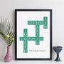 Personalised Family Names Print Family Gift, thumbnail 8 of 12