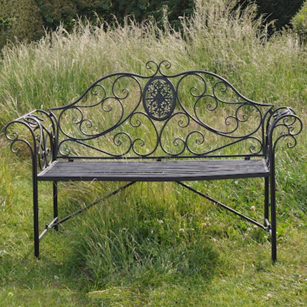 Antique Style Rococo Garden Bench By Dibor