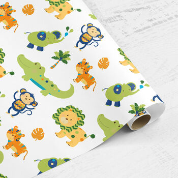 Kids Animal Wrapping Paper Roll, 3 of 3