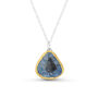 Blue Reef Teardrop Silver Pendant, thumbnail 1 of 5