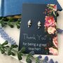 Thank You Teacher Gift Sterling Silver Lavender Earrings, thumbnail 9 of 10